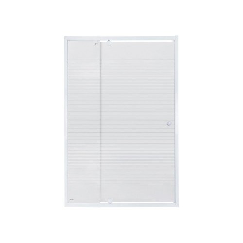 Душові двері в нішу Qtap Pisces WHI2012-13.CP5 120-130x185 см, скло Pattern 5 мм Душові двері в нішу Qtap Pisces WHI2012-13.CP5 120-130x185 см, скло Pattern 5 мм