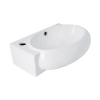 Раковина Qtap Leo 420x280x150 White QT11111008RW Раковина Qtap Leo 420x280x150 White QT11111008RW