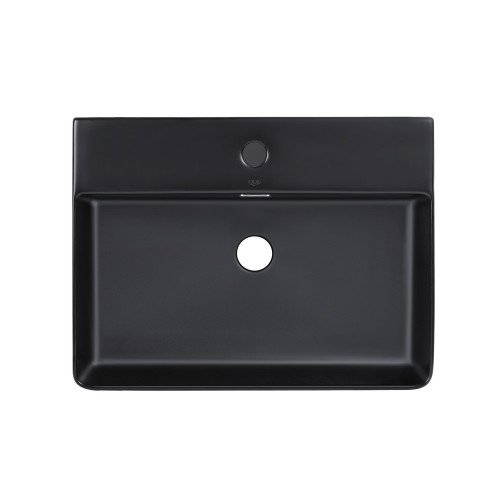 Раковина Qtap Nando LT 600х420х120 Matt black QT12112173MBMBN Раковина Qtap Nando LT 600х420х120 Matt black QT12112173MBMBN