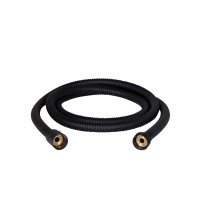 Акційний набір 2+1: Шланг для ручного душу Qtap Hadice QT054BL43074 Black Matt