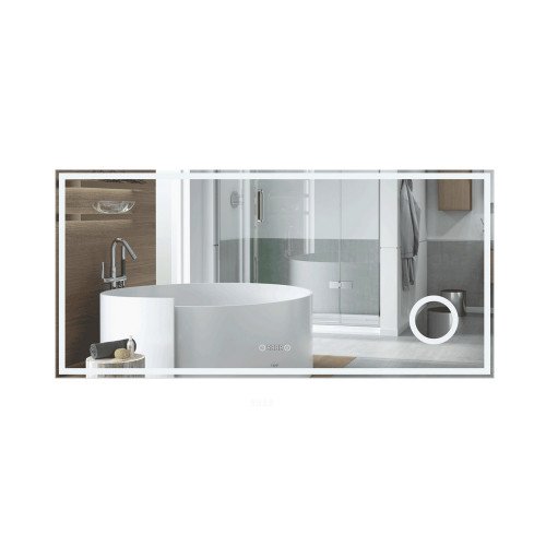 Зеркало Qtap Stork 1400х700 с LED-подсветкой Touch, линза QT1578142270140W Зеркало Qtap Stork 1400х700 с LED-подсветкой Touch, линза QT1578142270140W