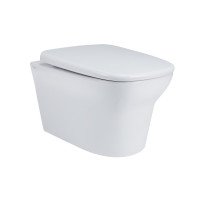 Унитаз подвесной Qtap Gemini безободковый с сиденьем Soft-close QT25332614EW Унитаз подвесной Qtap Gemini безободковый с сиденьем Soft-close QT25332614EW
