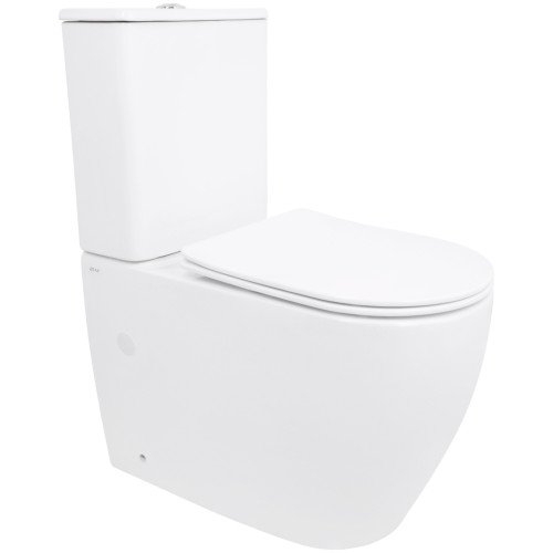 Унітаз підлоговий Qtap Evia Ultra Quiet 630×350×795 мм з сидінням Soft-close, White QTEVI27W49258