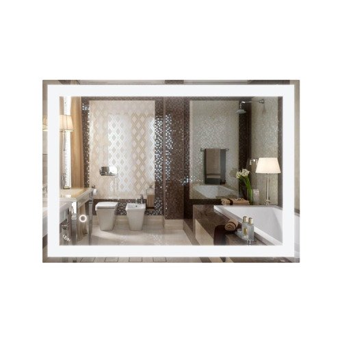Зеркало Qtap Stork 700х500 с LED-подсветкой Touch Reverse QT15781403W Зеркало Qtap Stork 700х500 с LED-подсветкой Touch Reverse QT15781403W
