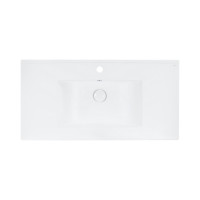 Раковина Qtap Albatross New 910x470x180 White з донним клапаном QT0111750690W Раковина Qtap Albatross New 910x470x180 White з донним клапаном QT0111750690W