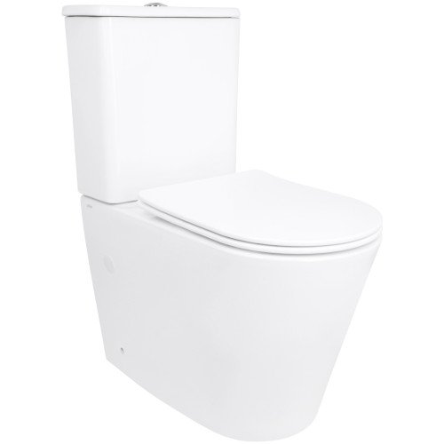 Унітаз підлоговий Qtap Arvin Ultra Quiet 630×350×795 мм з сидінням Soft-close, White QTARV27W49259