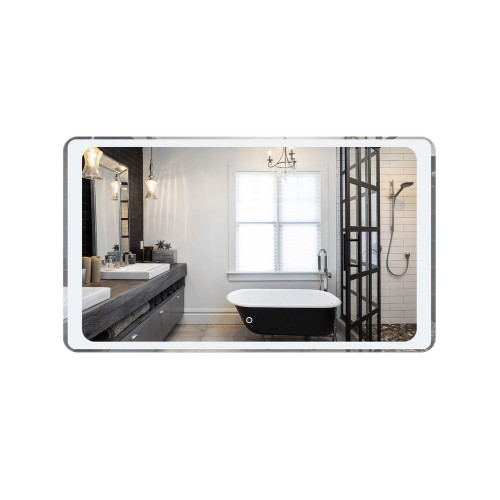Зеркало Qtap Leo 1200х700 с LED-подсветкой Touch QT1178141870120W