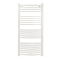 Сушарка рушників водяна Qtap Dias (WHI) P21 1200x600 HY