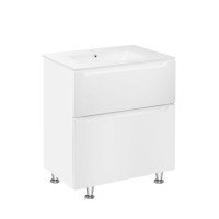 Комплект Qtap Scorpio 710х825х460 White тумба підлогова + раковина урізна Qtap Scorpio QT1471TNВ7013070CW Комплект Qtap Scorpio 710х825х460 White тумба підлогова + раковина урізна Qtap Scorpio QT1471TNВ7013070CW