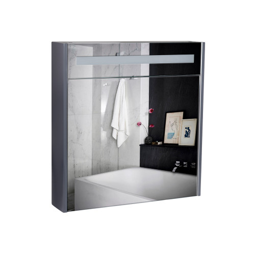 Зеркальный шкаф подвесной Qtap Robin 700х730х145 Graphite с LED-подсветкой QT1377ZP7002G Зеркальный шкаф подвесной Qtap Robin 700х730х145 Graphite с LED-подсветкой QT1377ZP7002G