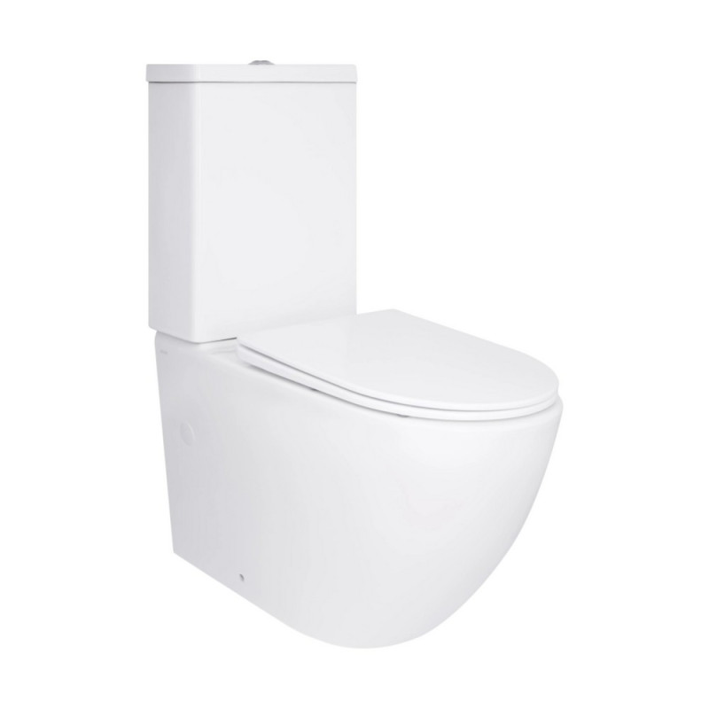 Унітаз підлоговий Qtap Jay Eco Ultra Quiet з сидінням Soft-close 640x360x835 мм QTJAY27W48749 White