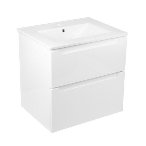 Тумба подвесная с умывальником Qtap Scorpio QT1472TPВ6013060CW