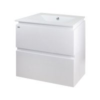 Тумба подвесная с умывальником Qtap Albatross QT0172TP600D3060CW