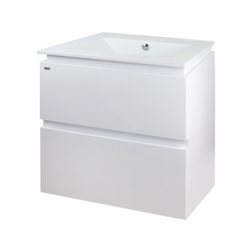 Тумба подвесная с умывальником Qtap Albatross QT0172TP600D3060CW