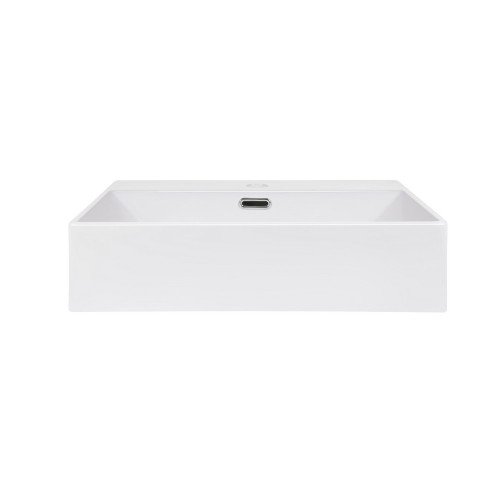 Раковина Qtap Nando K 500х355х125 White с донным клапаном QT12117050KW