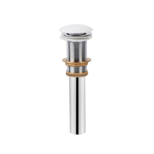 Раковина-чаша Qtap Kolibri 400х400х140 White с донным клапаном QT10117040TW