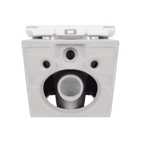 Унітаз підвісний Qtap Crow безобідковий з сідінням Soft-close QT05335170W
