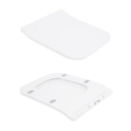 Унітаз підвісний Qtap Crow безобідковий з сідінням Soft-close QT05335170W
