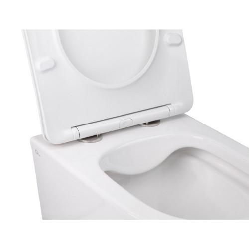 Набор инсталляция 4 в 1 Grohe Rapid SL 38772001 + унитаз с сиденьем Qtap Swan QT16335178W