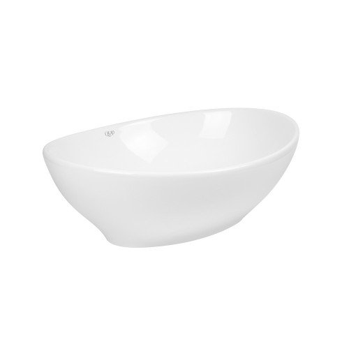 Раковина-чаша Qtap Dove 420x330x150 White з донним клапаном QT06113078W