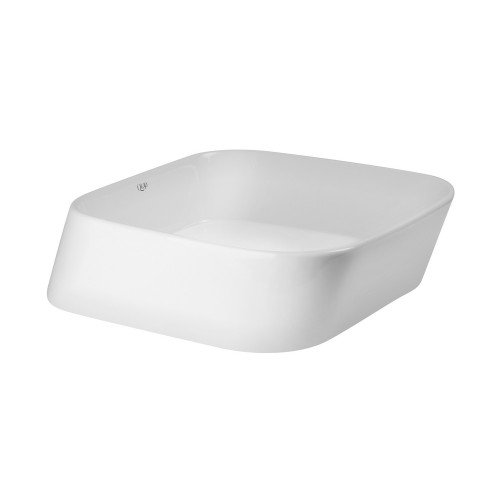 Раковина-чаша Qtap Scorpio 350х390х120 White с донным клапаном QT14112241W