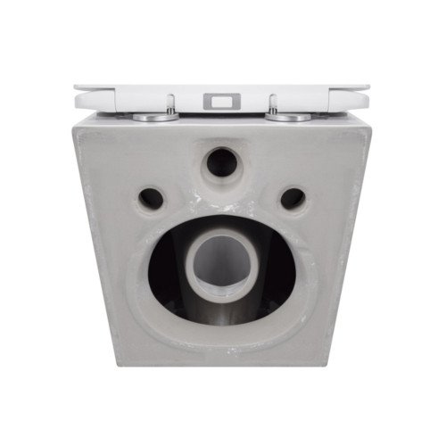 Унітаз підвісний Qtap Jay безобідковий з сідінням Soft-close QT07335176W