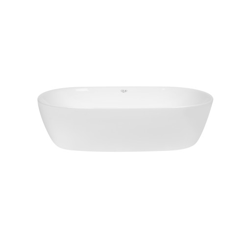 Раковина-чаша Qtap Aquarius 465x375x120 White с донным клапаном QT21116302W