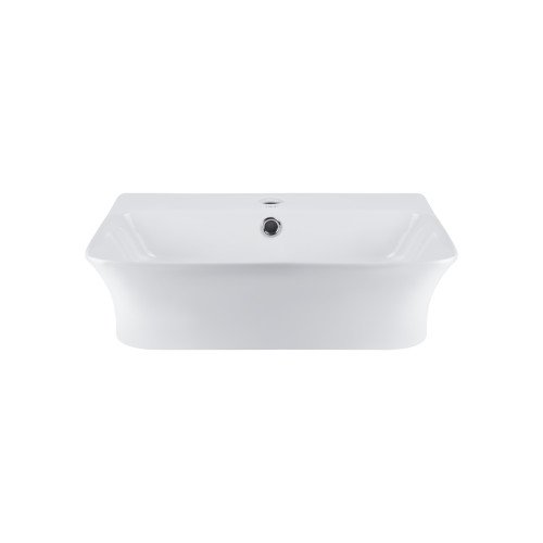 Раковина Qtap Virgo 485x410x125 White з донним клапаном QT18112258W
