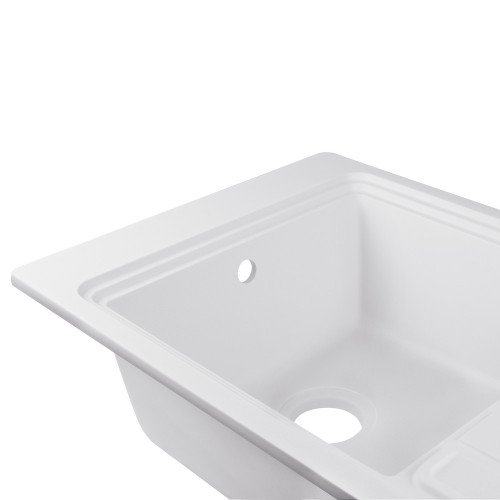 Кухонна мийка Qtap CS 7751 White (QTCS7751WHI)