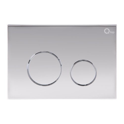 Комплект Qtap инсталляция Nest QTNESTM425M11CRM + унитаз с сиденьем Jay QT07335176W + набор для гигиенического душа со смесителем Form QTFORMCRM001AB