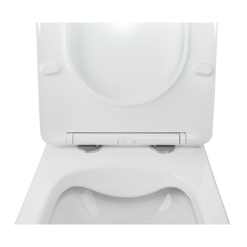 Комплект Qtap інсталяція Nest QTNESTM425M11CRM + унітаз з сидінням Jay QT07335176W + набір для гігієнічного душу зі змішувачем Inspai-Varius QTINSVARCRMV00440501