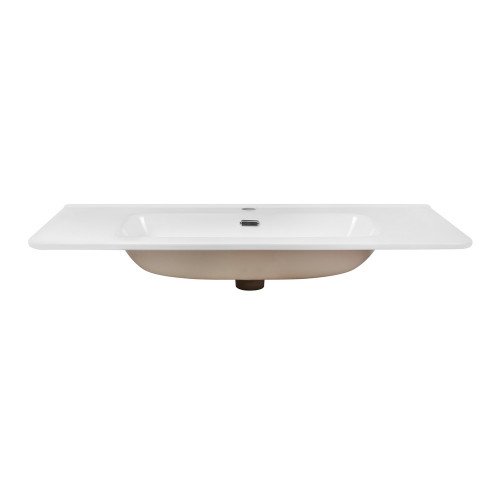 Раковина Qtap Albatross 9H 1000х460х180 White с донным клапаном QT01119100HW