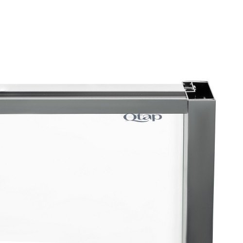 Душова кабіна Qtap Scorpio CRM10995-AC6 89х89 см, скло Clear 6 мм, CalcLess, без піддона