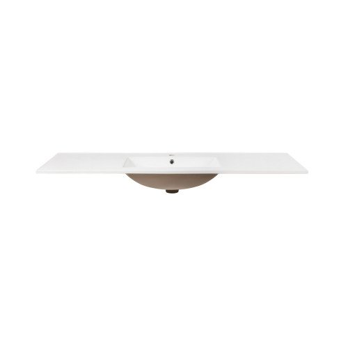 Раковина Qtap Albatross E 1500х460х180 White з донним клапаном QT01119150EW