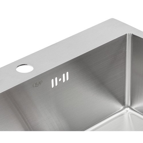 Кухонна мийка Qtap D6050 2.7/1.0 мм Satin (QTD605010)