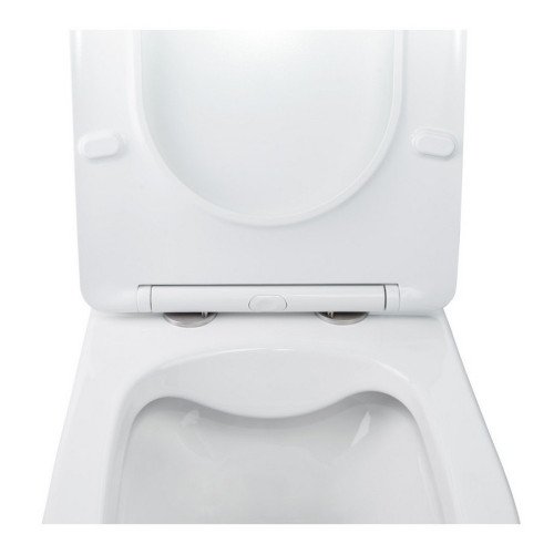 Комплект инсталляция Grohe Rapid SL 38721001 + унитаз с сиденьем Qtap Swan QT16335178W + набор для гигиенического душа со смесителем Grohe BauClassic 111048