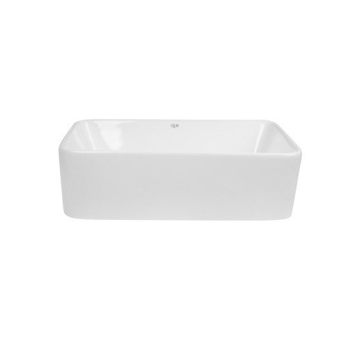 Раковина-чаша Qtap Tern 480х370х135 White с донным клапаном QT17112074W