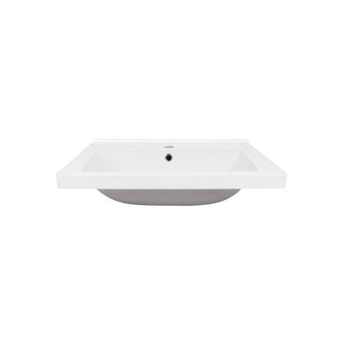 Раковина Qtap Albatross 5C 600х480х210 White с донным клапаном QT01115060CW