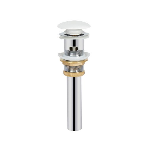 Раковина-чаша Qtap Scorpio 460х460х155 White с донным клапаном QT14117046LW