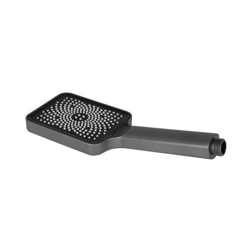 Лейка для ручного душа Qtap Rucni прямоугольная QTRUCA145S1GRP Graphite
