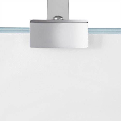 Душевая перегородка Qtap Walk-In Standard CRM2011.C8 110х200 см, стекло Clear 8 мм, покрытие CalcLess