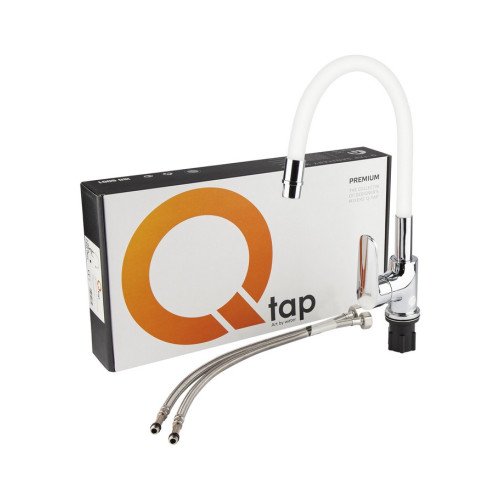 Смеситель для кухни с рефлекторным изливом Qtap Linea CRW 007F