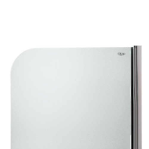 Штора на ванну Qtap Standard CRM407513APR стекло Pear 6 мм, 75х140 см, правая