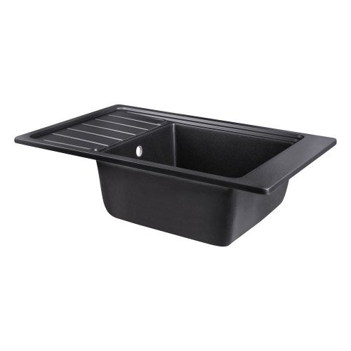 Кухонна мийка Qtap CS 7751 Black (QTCS7751BLA)
