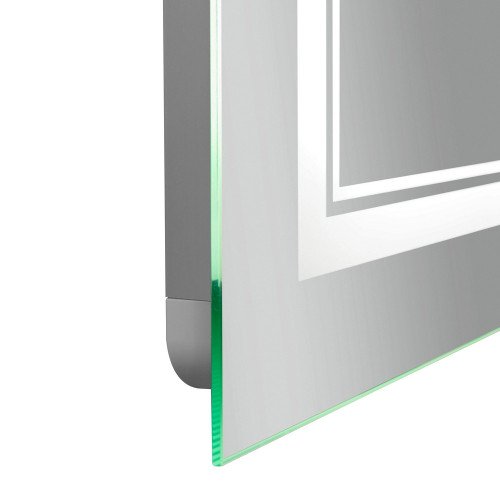 Зеркало Qtap Cardinal 1000х800 с LED-подсветкой Touch, с антизапотеванием, с диммером, рег. темп. цвета (3000-6500K) QT0478C10080