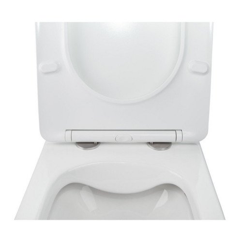 Комплект инсталляция Grohe Rapid SL 38722001 + унитаз с сиденьем Qtap Jay QT07335176W + набор для гигиенического душа со смесителем Grohe BauLoop 111042