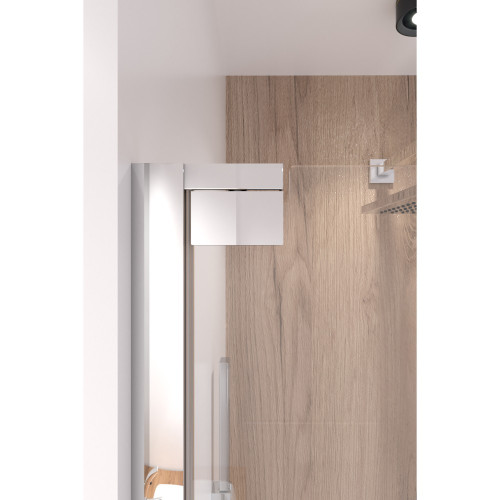 Набор Qtap душевая кабина Aquarius CRM1099SC6 Clear + поддон Unisquare 309915