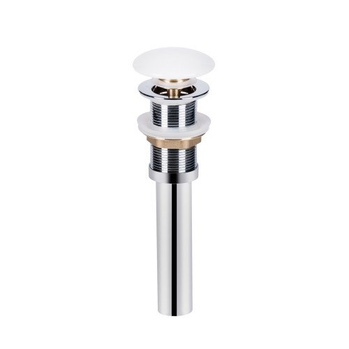 Раковина-чаша Qtap Virgo 490х350х110 White с донным клапаном QT18112261W