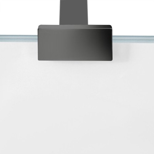 Душевая перегородка Qtap Walk-In Standard BLM209.C8 90х200 см, стекло Clear 8 мм, покрытие CalcLess