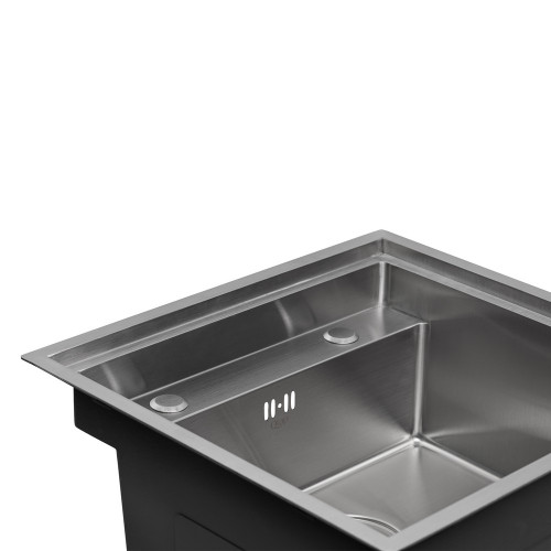 Кухонна мийка Qtap D5249 3.0/1.2 мм Satin (QTD52493012)